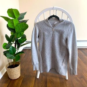 Lululemon grey Sherpa jacket